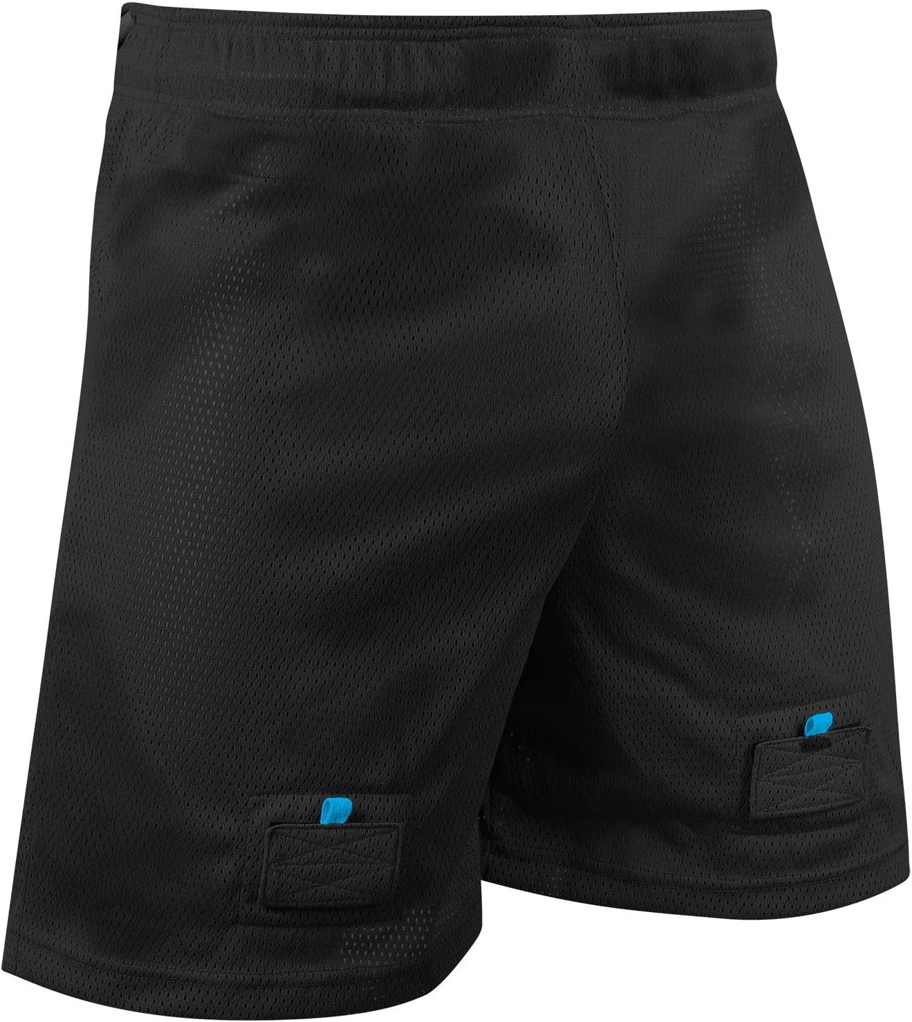 Breathable Mesh Hockey Shorts with Built-in Cup