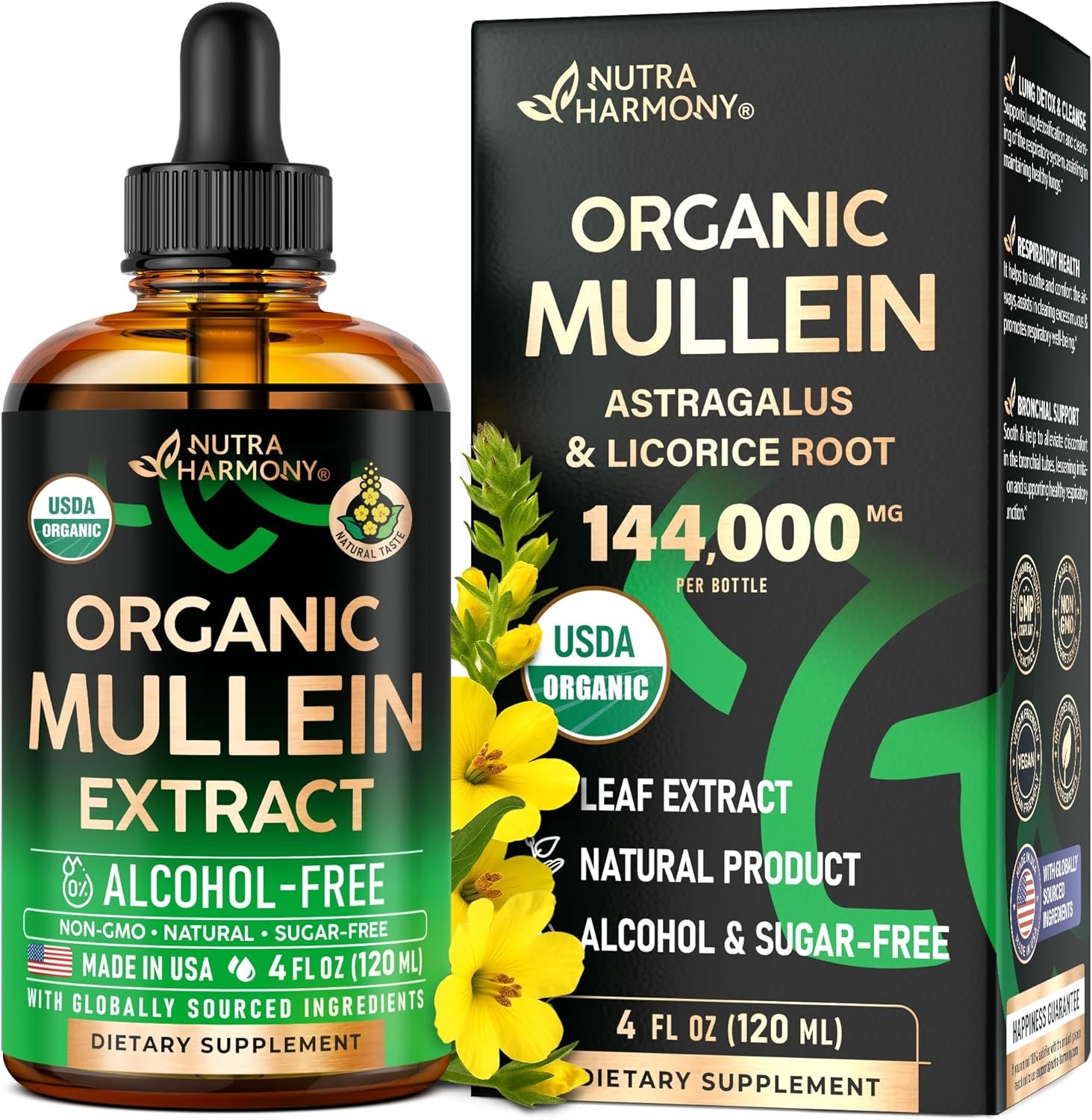 Breathe Freely with Organic Mullein