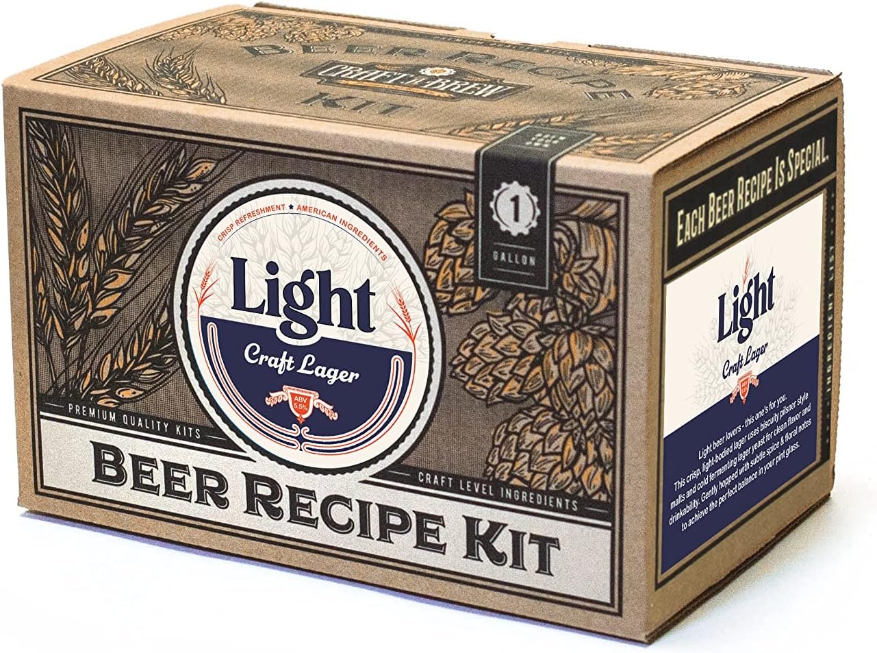 Brew Perfect Light Lager at Home - 1 Gallon Kit