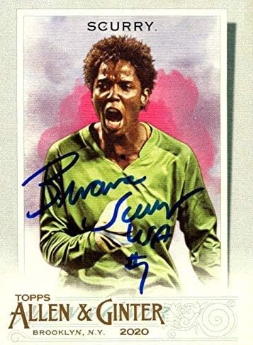 Brianna Scurry Signed Soccer Card - Authentic USA Womens Goalkeeper