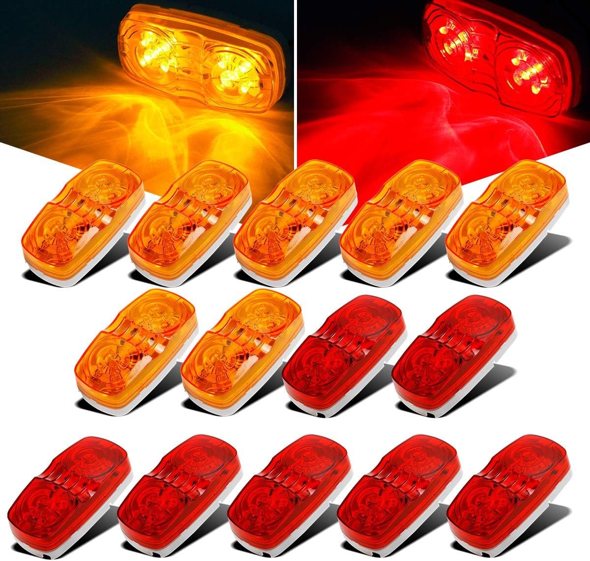 Bright DOT-Approved Trailer LED Marker Lights