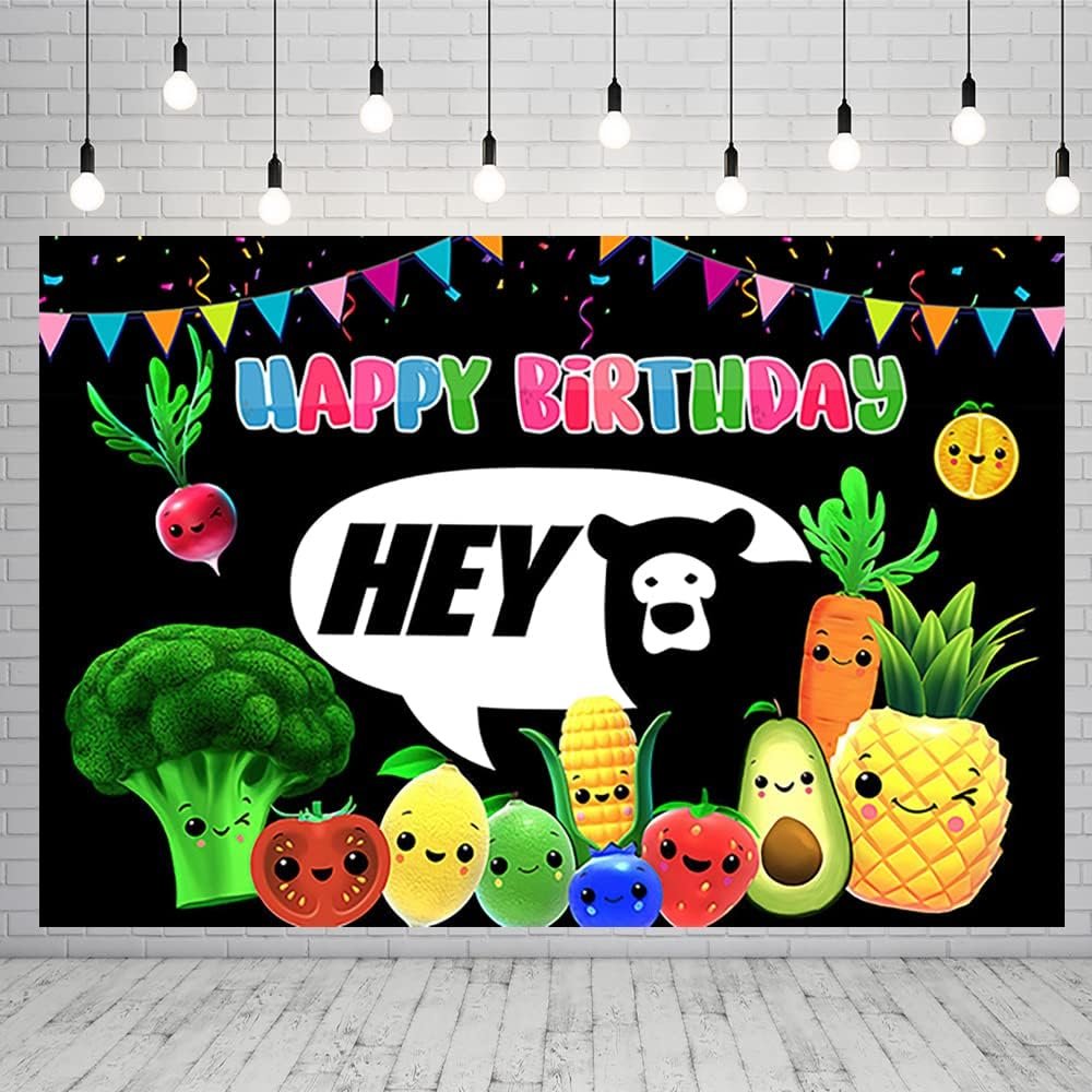 Brighten Up Party with Fun Fruit Banner
