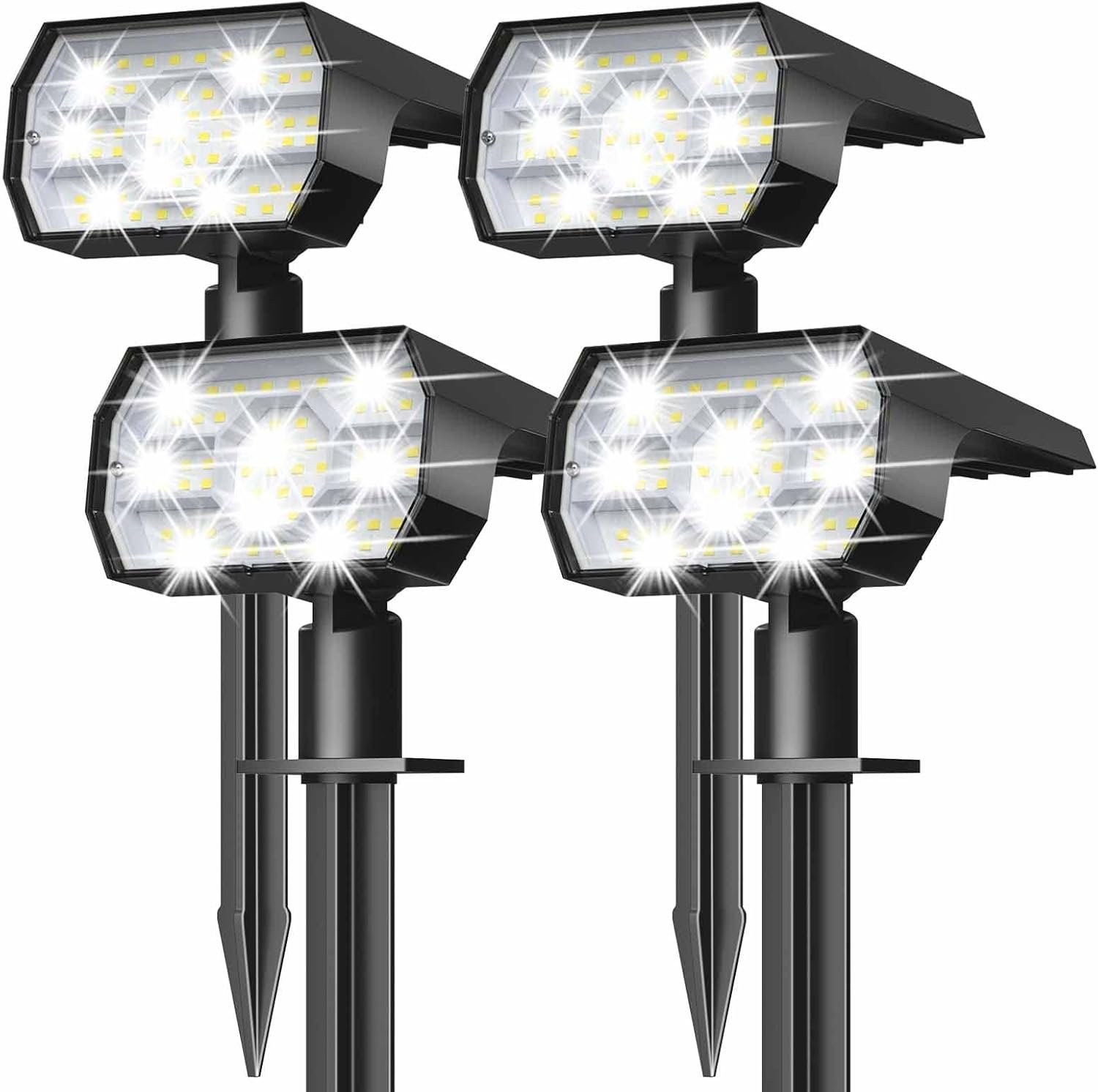 Brighten Your Yard With Solar Power - 56 LED Outdoor Lights