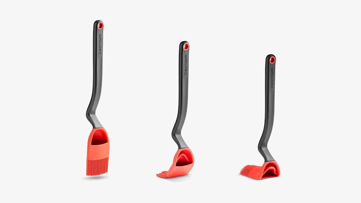 Brizzle Stand-Up Scoop, Baste & Drizzle Brush