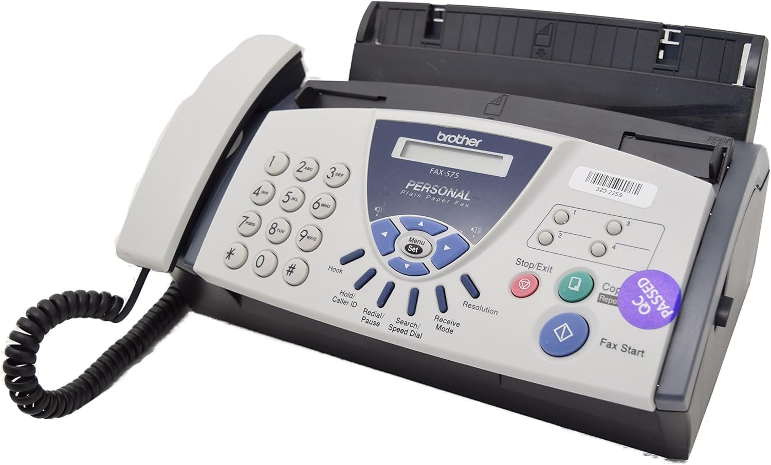 Brother FAX-575: All-in-One Fax, Phone & Copier for Home Offices
