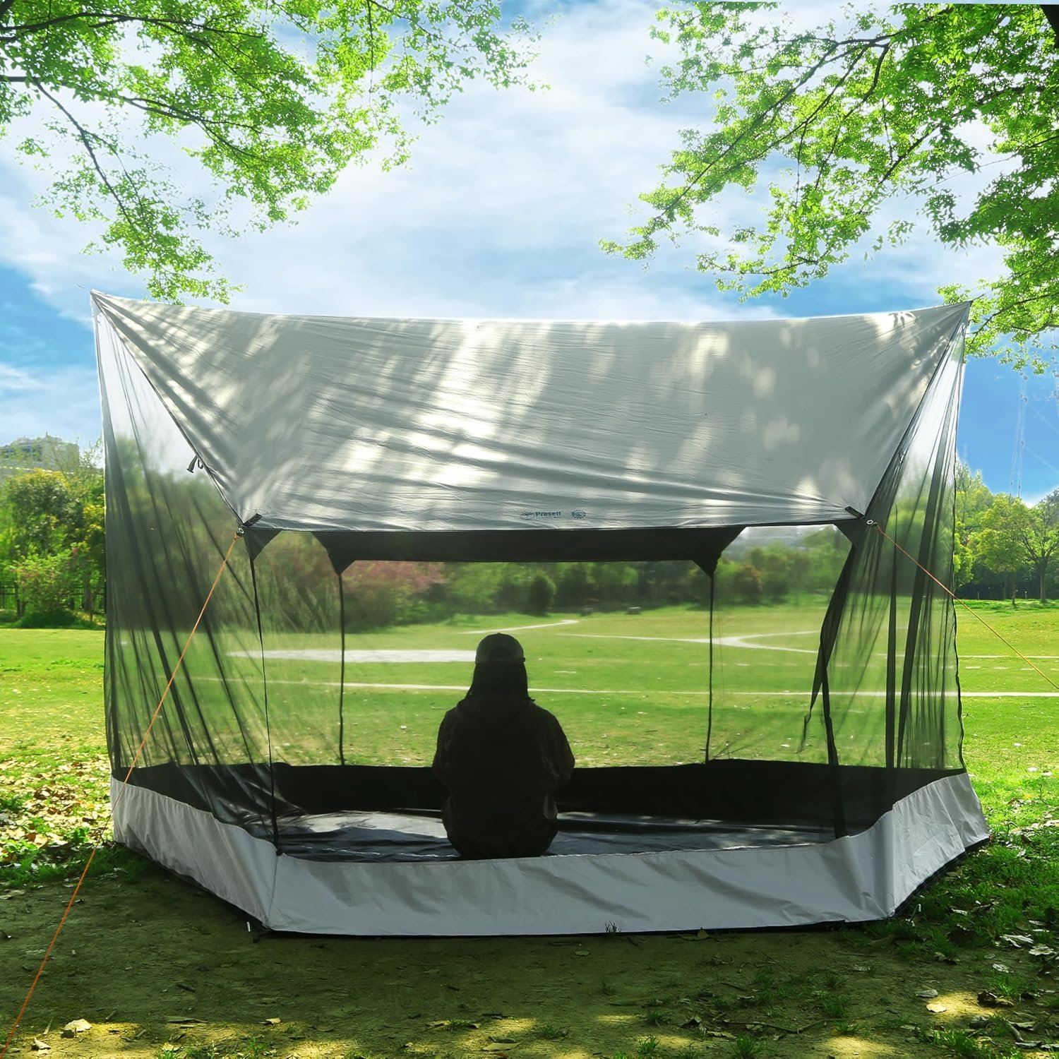 Bug-Free Shade Sanctuary for Hammock Camping