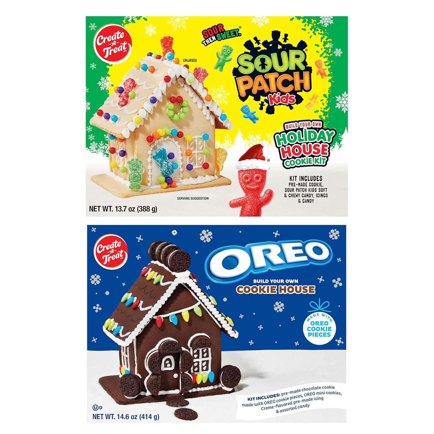 Build Sweet Holiday Cookie Houses with OREO & Sour Patch Kids