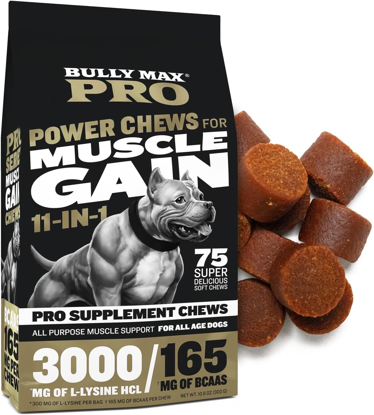 Build Your Dog's Muscle Power with These High-Protein Chews