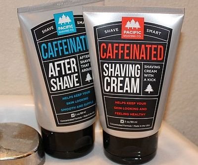 Caffeinated Shaving Cream