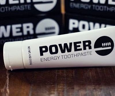 Caffeinated Toothpaste