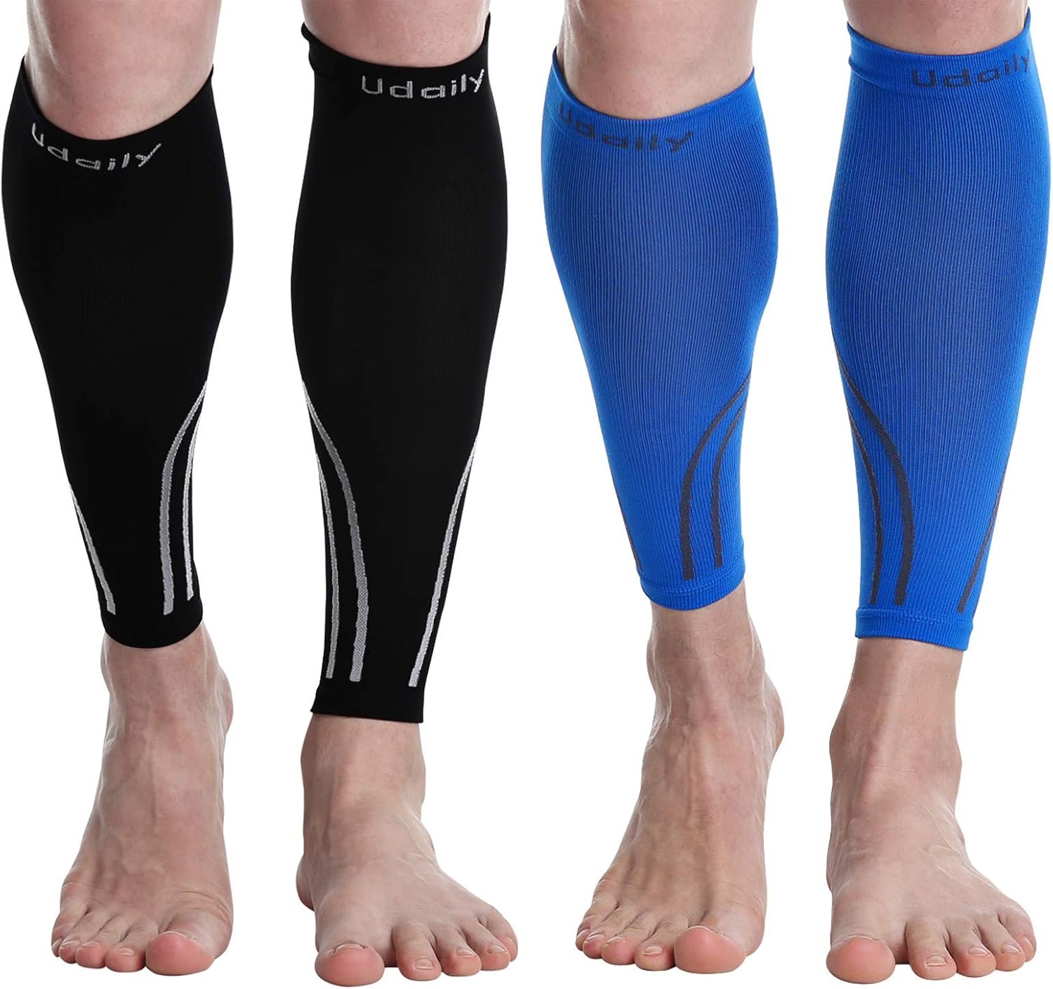 20-30mmHg Calf Compression Sleeves – Stop Shin Splints & Leg Fatigue Fast