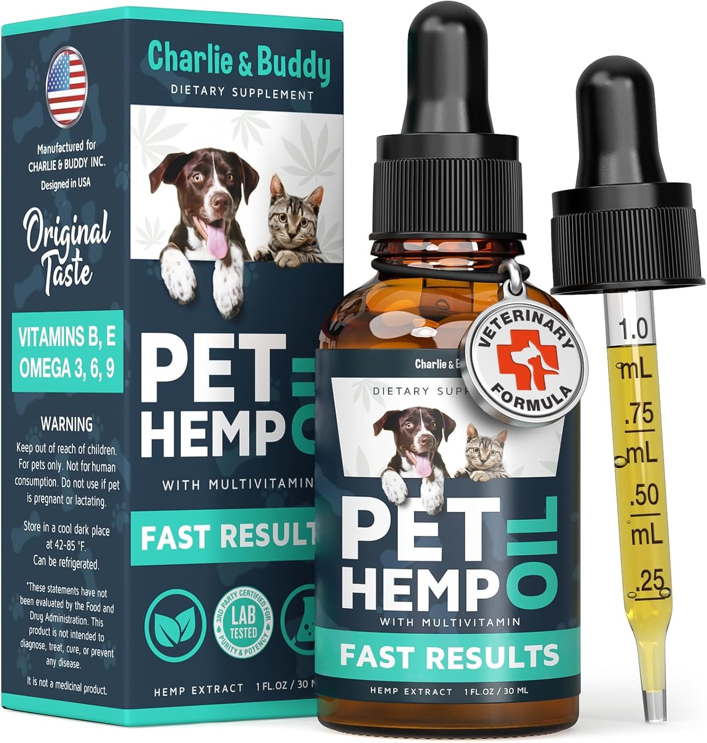 Calm Your Pet Naturally with Charlie & Buddy Hemp Oil