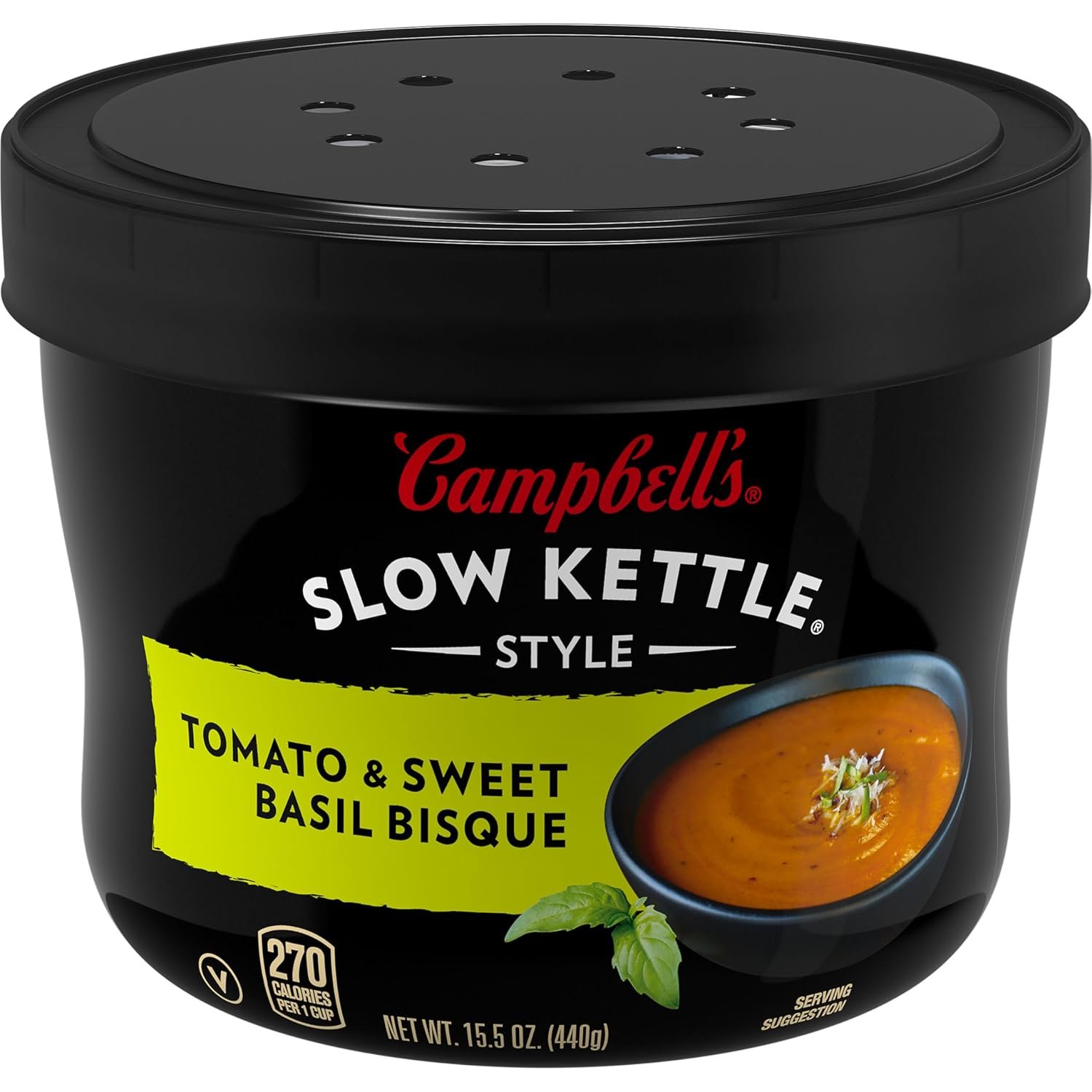 Savory Campbell's Tomato & Sweet Basil Bisque