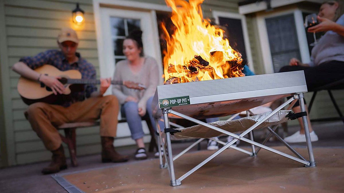 Campfire Defender Pop-Up Fire Pit