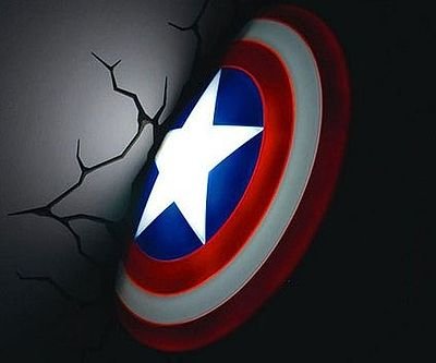Captain America Shield Nightlight