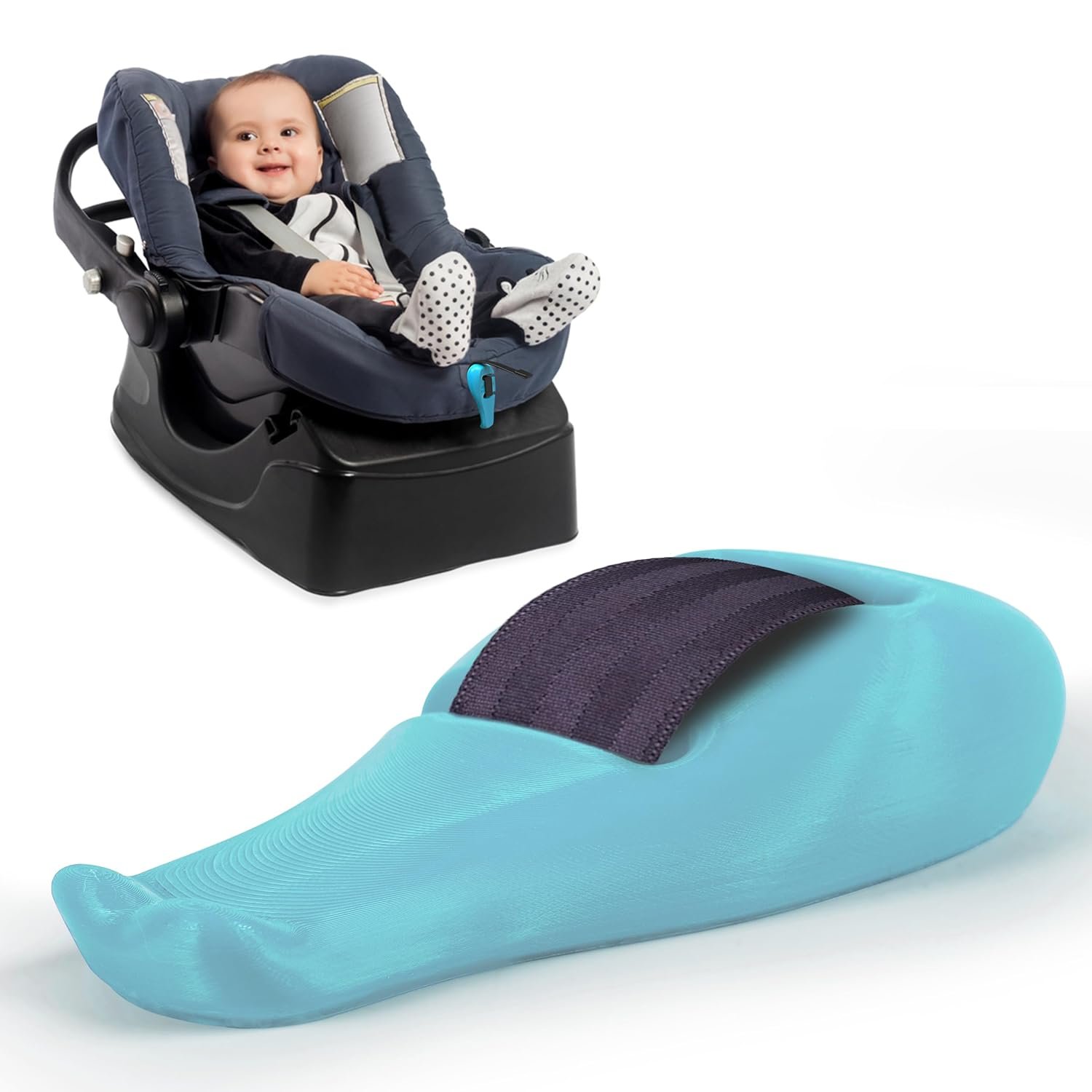 Effortless Car Seat Tightening - Parent's Strap Helper Tool