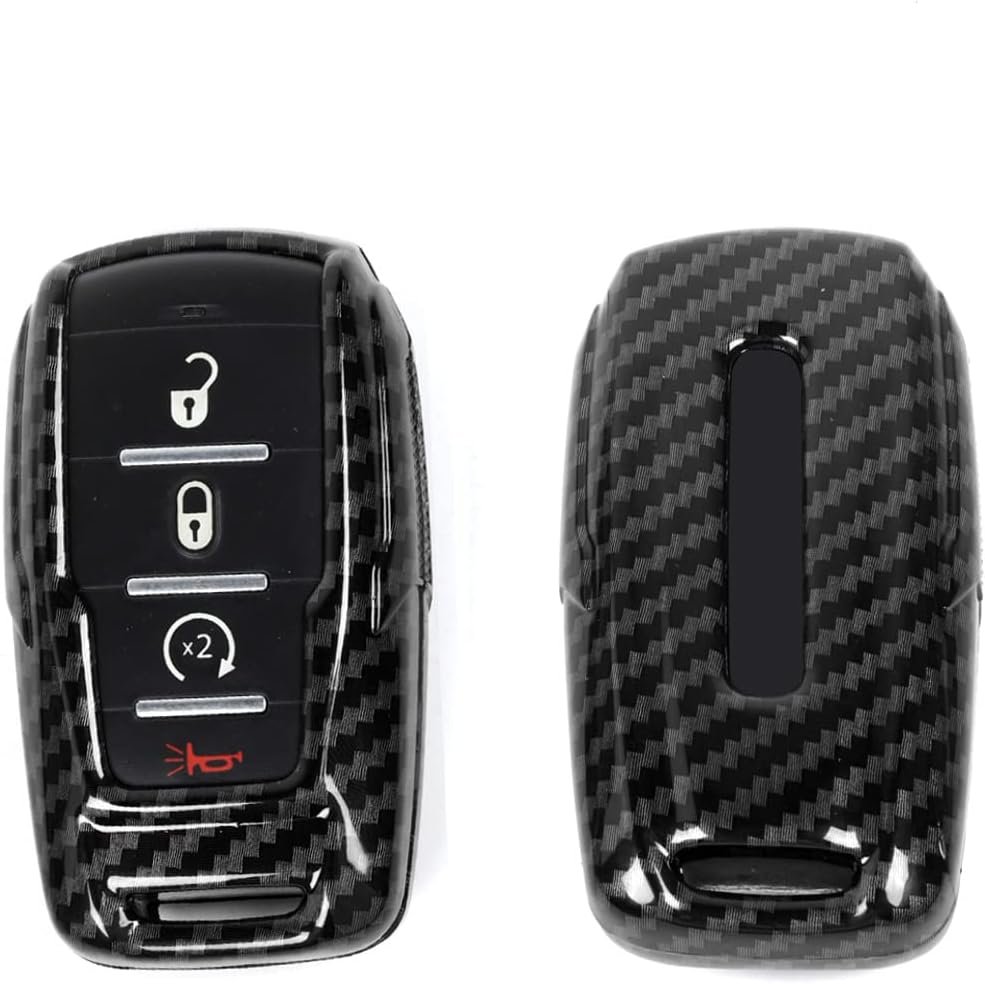 Carbon Fiber Key Fob Cover: Protect Your Dodge RAM Keys