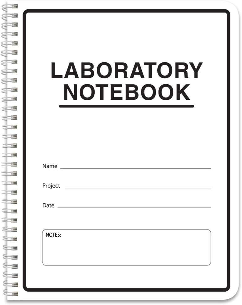Carbonless Lab Notebook for Duplicate Records