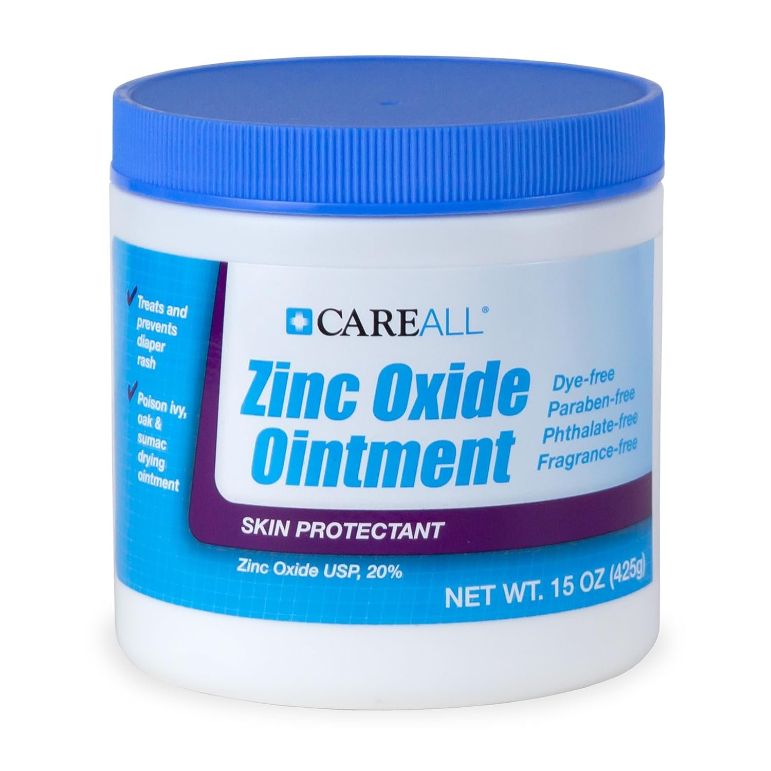 CareAll Zinc Oxide Skin Ointment for Diaper Rash Relief