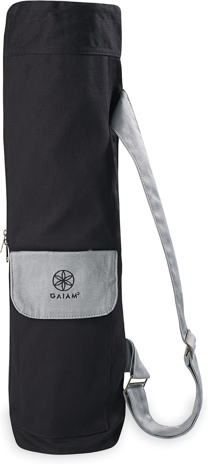 Cargo Yoga Mat Bag: Secure Carry with Phone Pocket