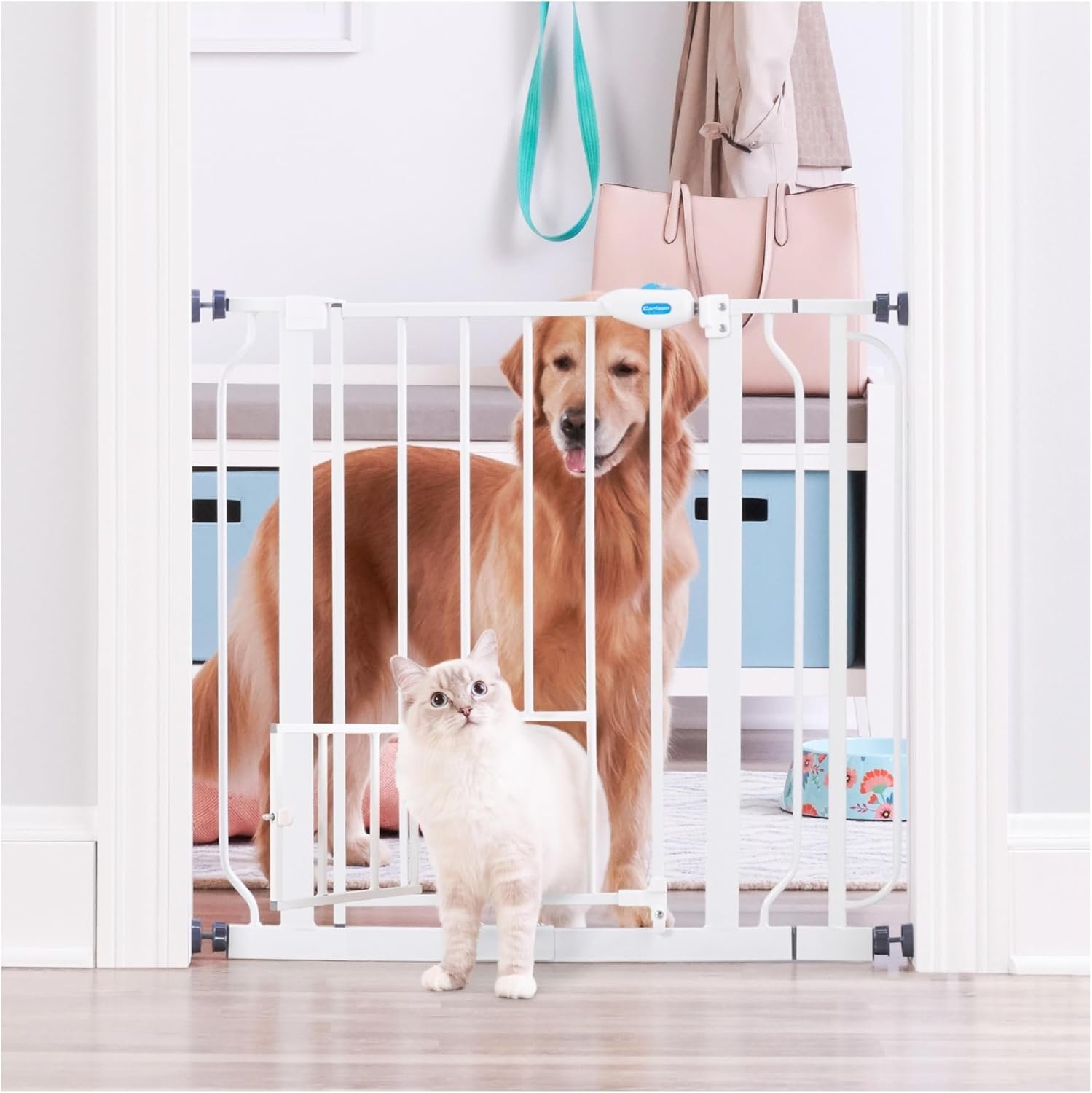 Keep Pets Safe & Your Home Intact - Extra Wide Pet Gate