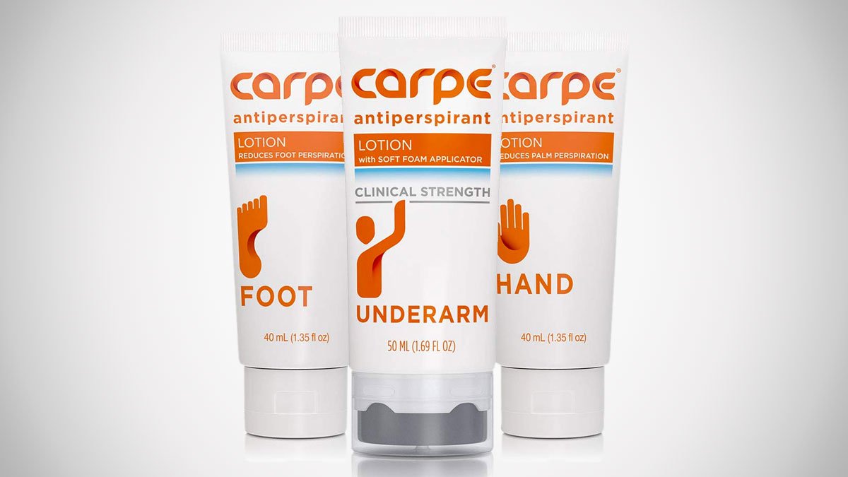 Carpe Antiperspirant Hand, Foot, Boob & Pit Lotions