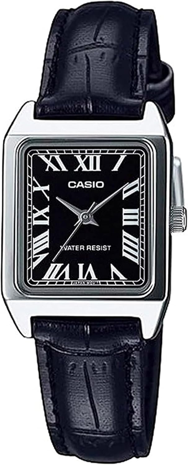 Timeless Elegance: Casio Women's Leather Strap Watch