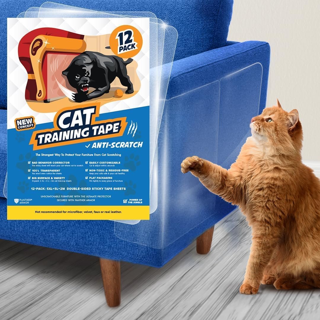 Protect Your Furniture with Cat Scratch Tape