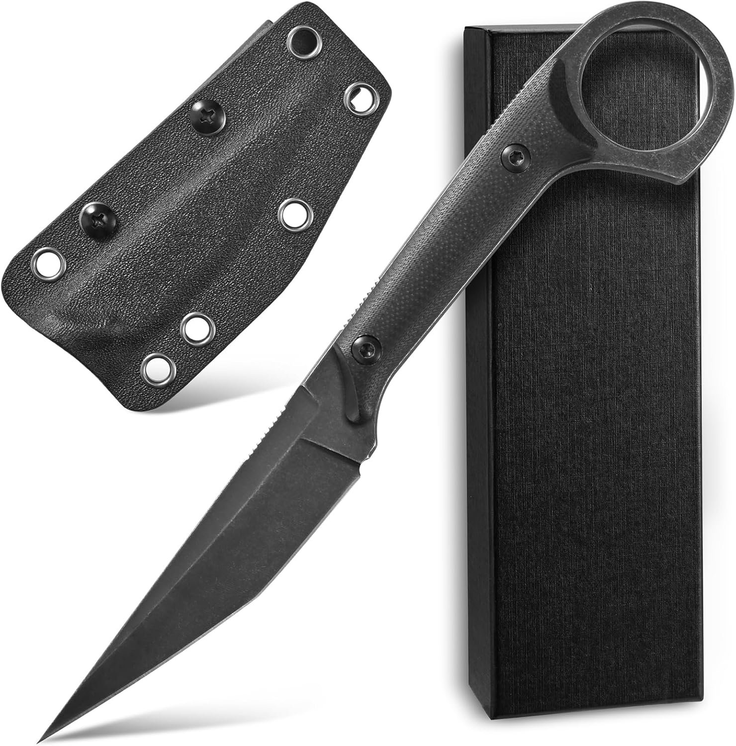 Reliable D2 Fixed Blade Claw Knife for Outdoor Adventures