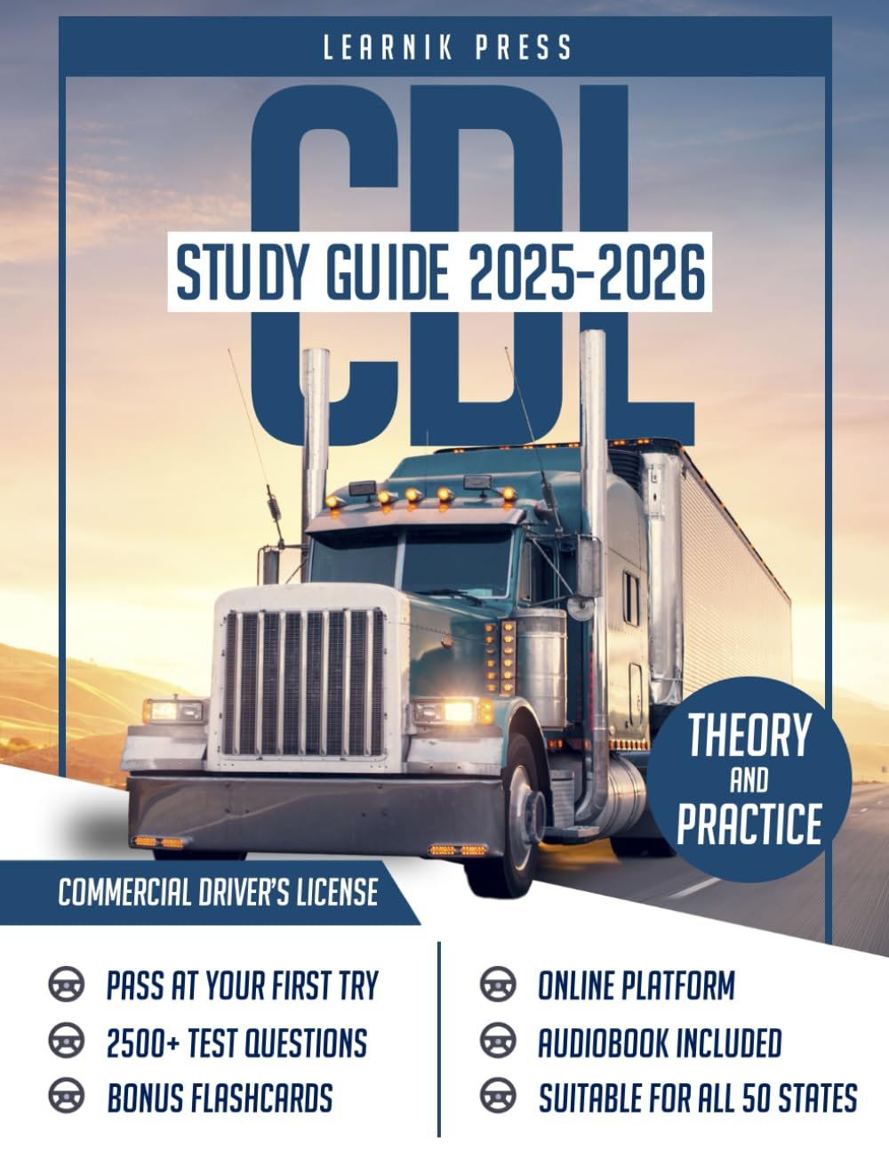 Pass Your CDL Exam First Try: 2500+ Practice Questions & Online Course