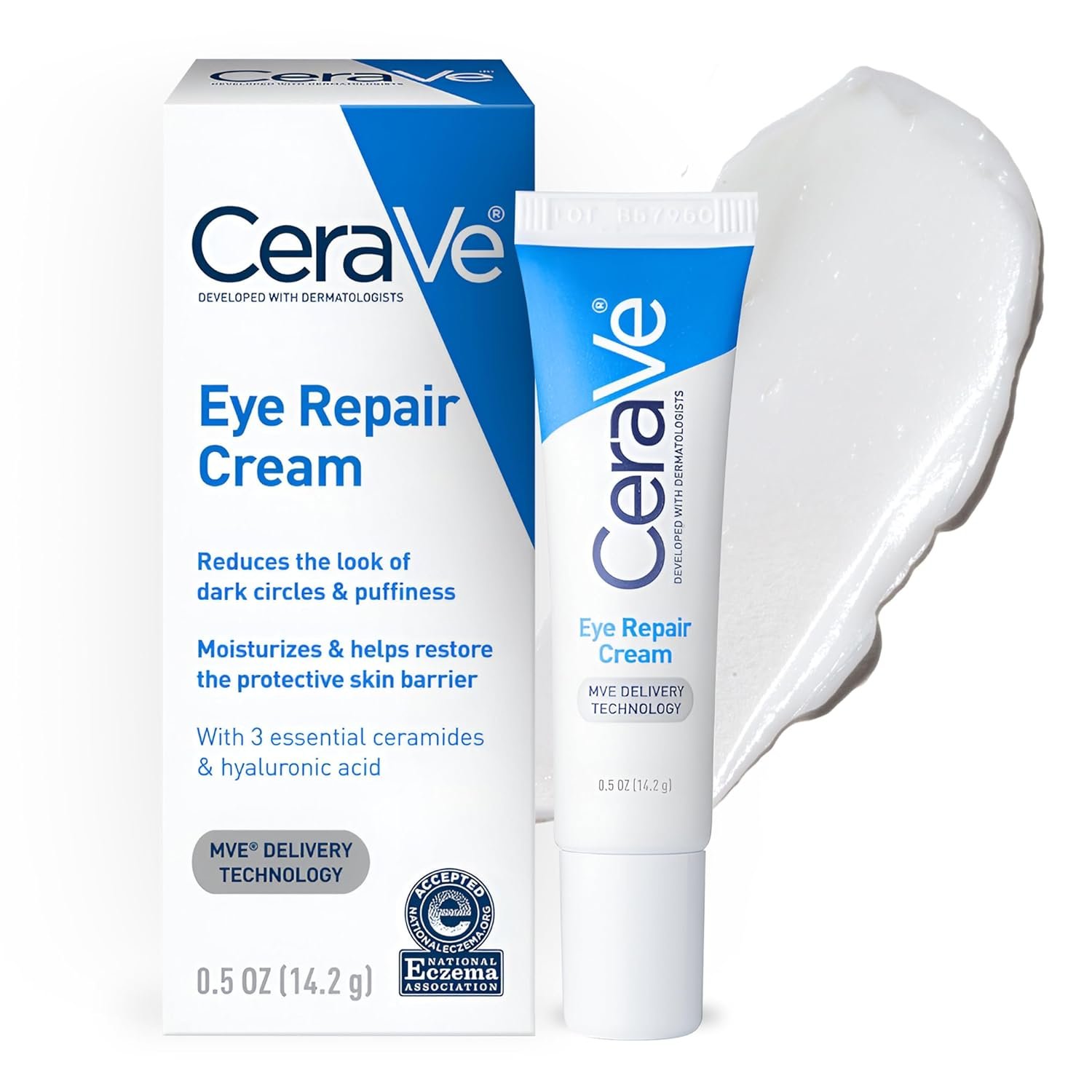 Smooth Away Puffiness & Bags: CeraVe Eye Cream