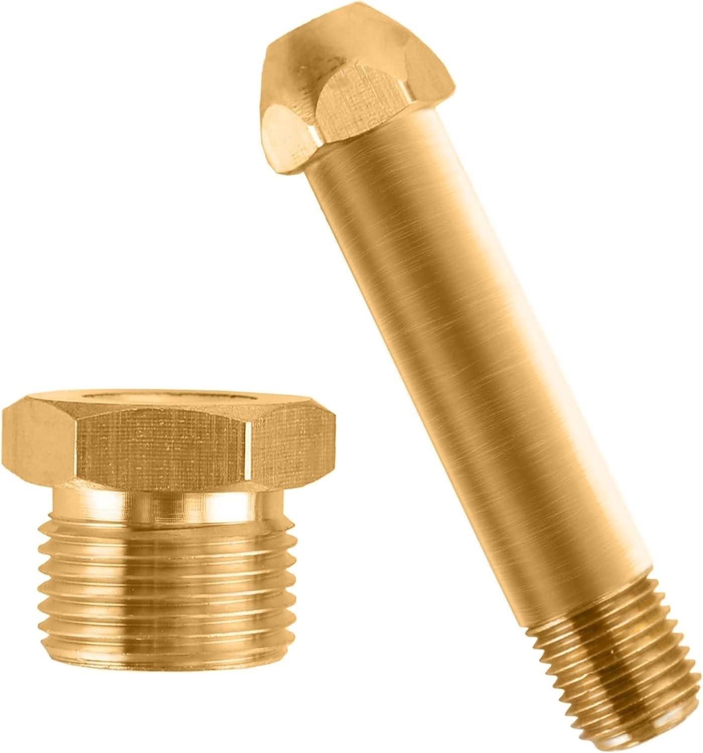 CGA-580 Brass Nut & Nipple for Gas Cylinders