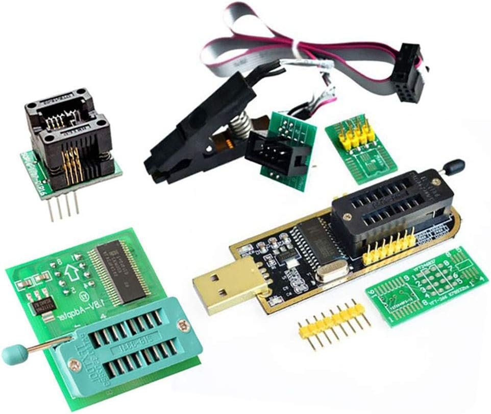 Program BIOS Flash Chips In-Place with CH341A Kit