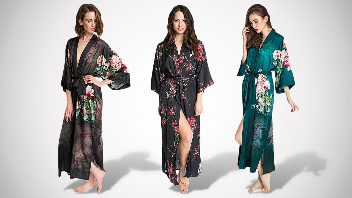 Charmeuse Kimono Robe