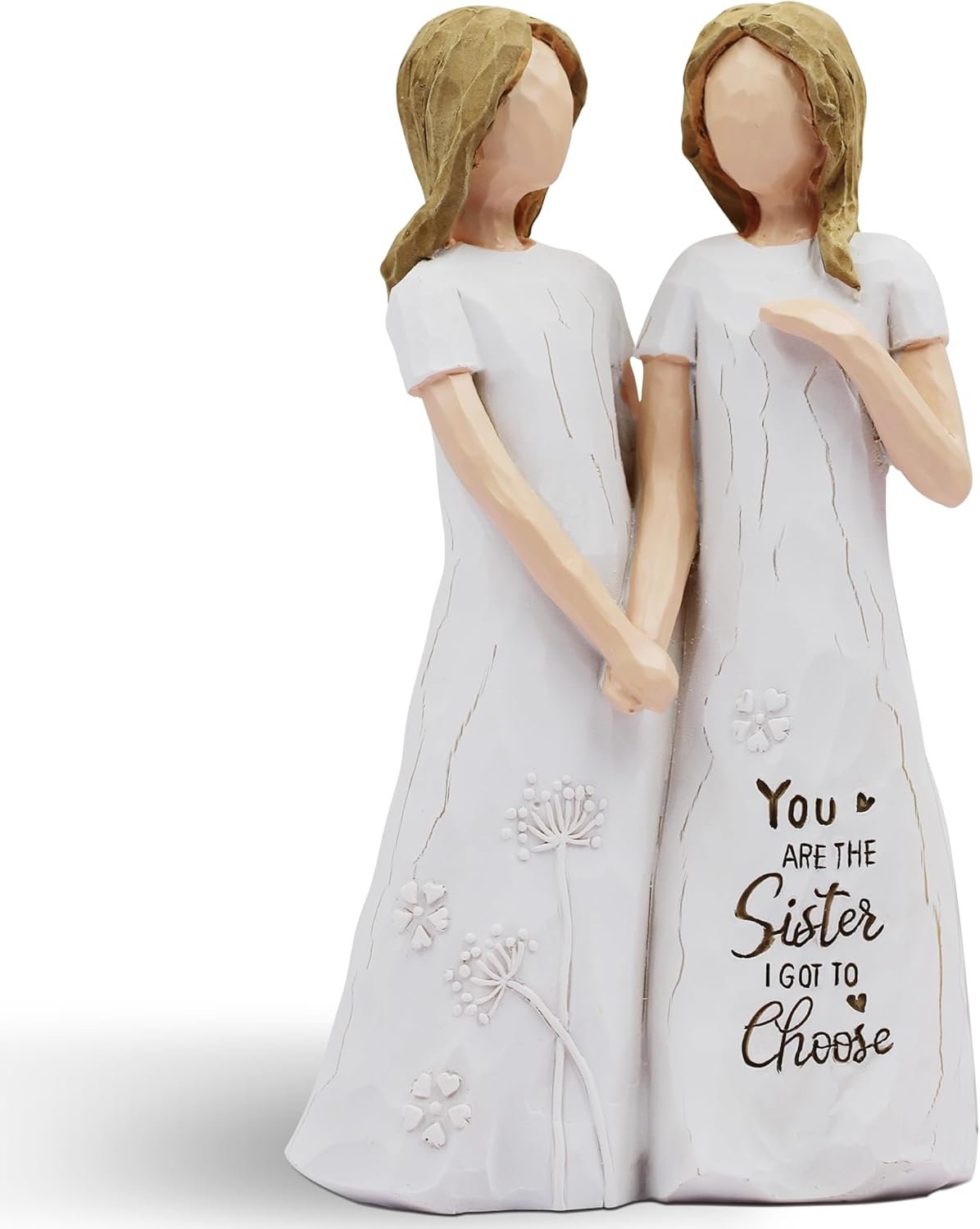 Charming Hand-Painted Best Friend Figure