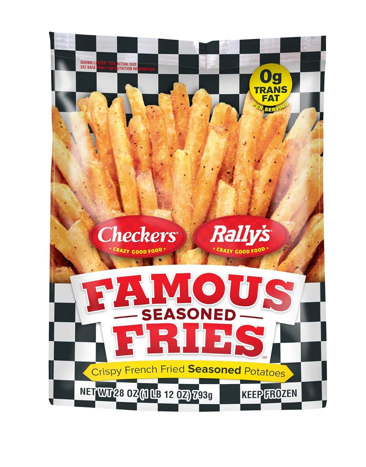 Crispy Seasoned Fries from Checkers and Rally's