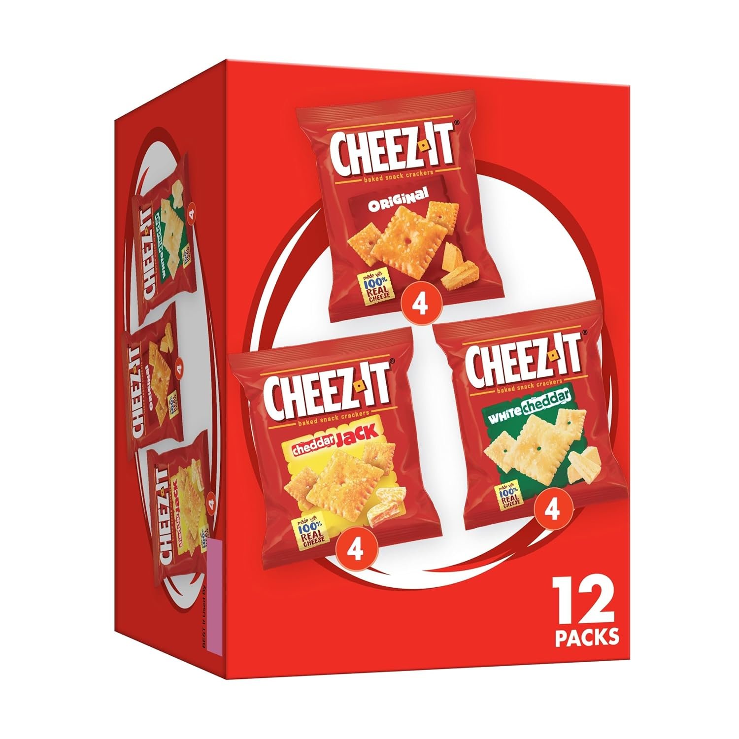 Cheez-It Cheese Crackers Variety Pack for All Ages