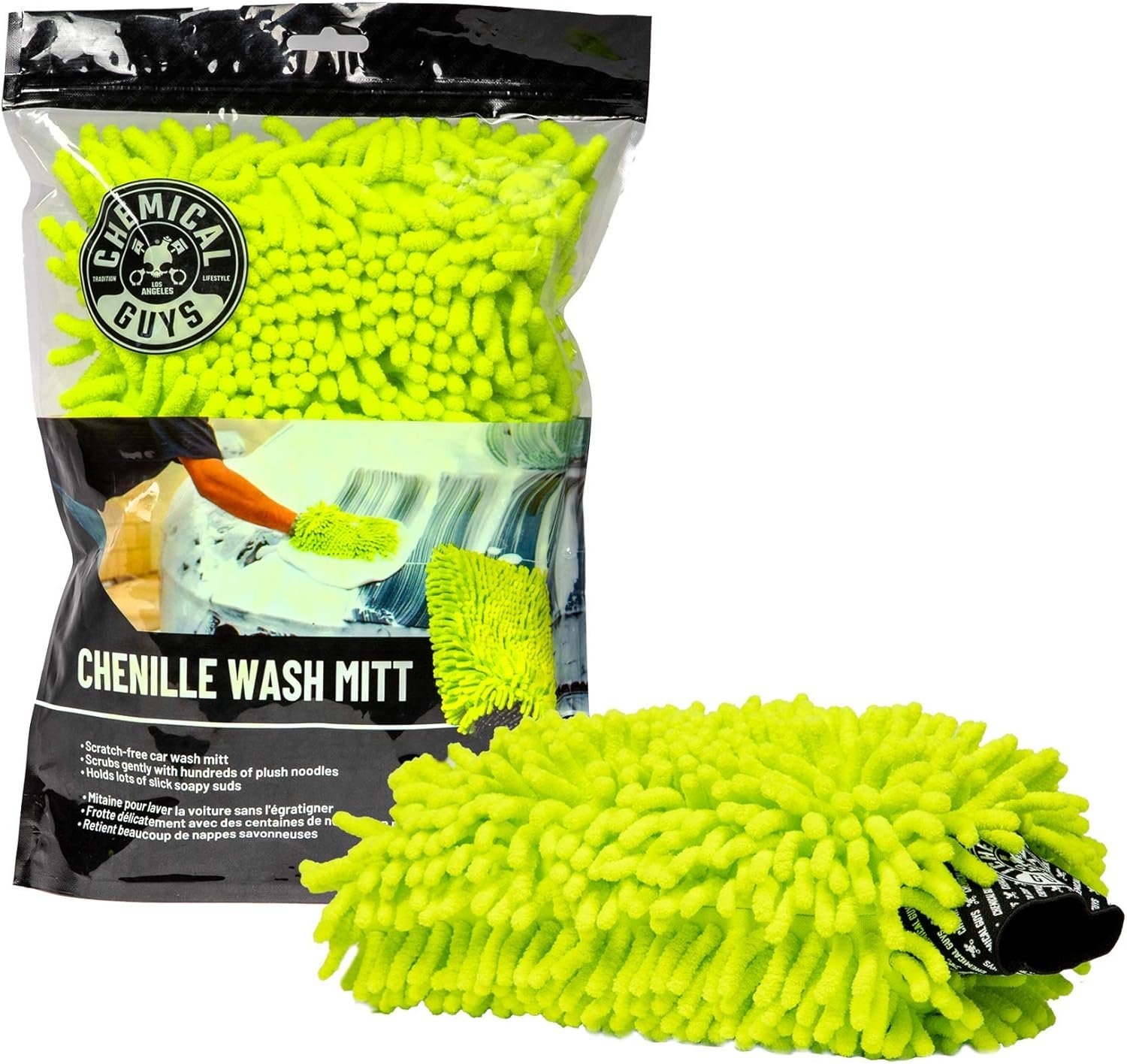 Chemical Guys Premium Microfiber Wash Mitt - Scratch-Free