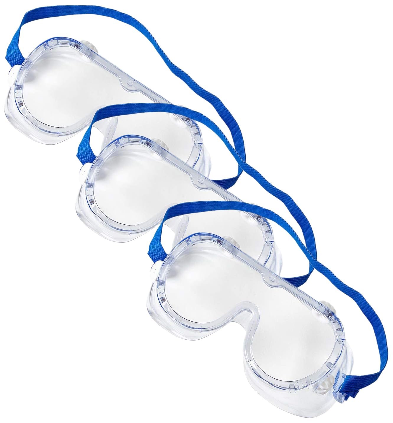 Chemical Splash Safety Goggles for Kids Pack of 3