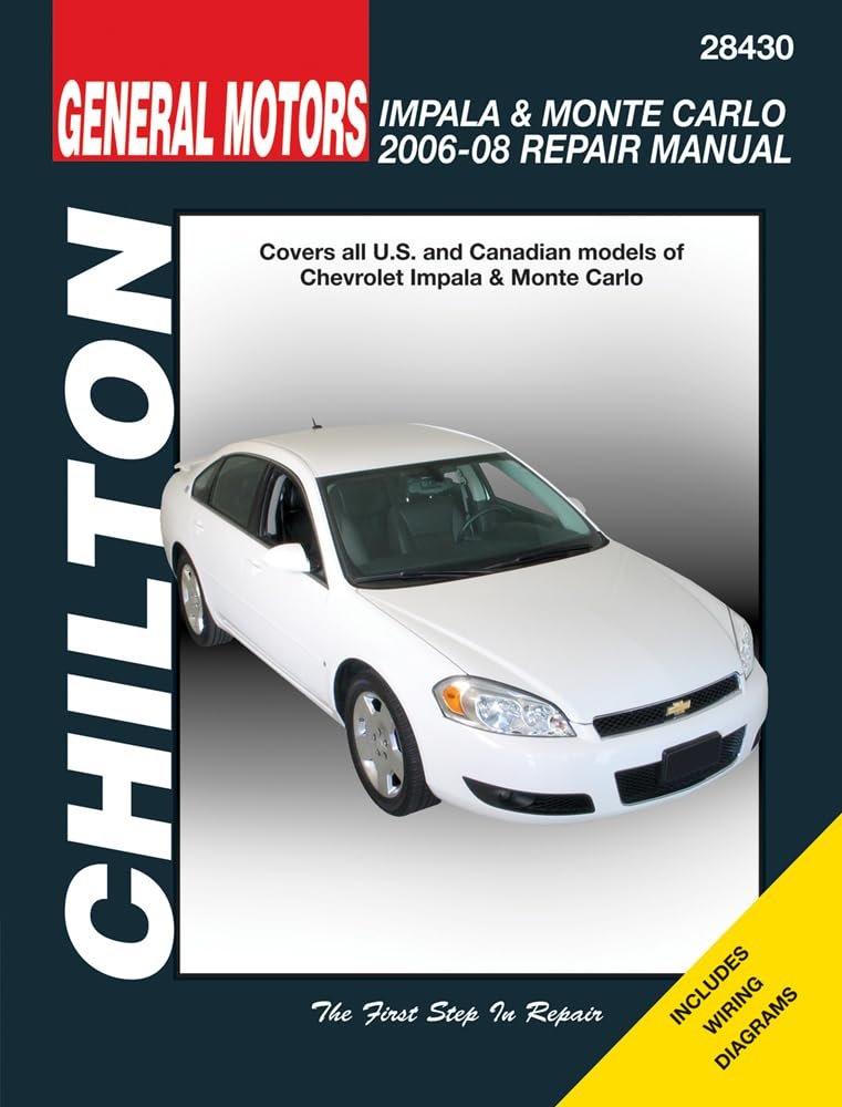 Chilton's Impala & Monte Carlo Repair Guide: 2006-08