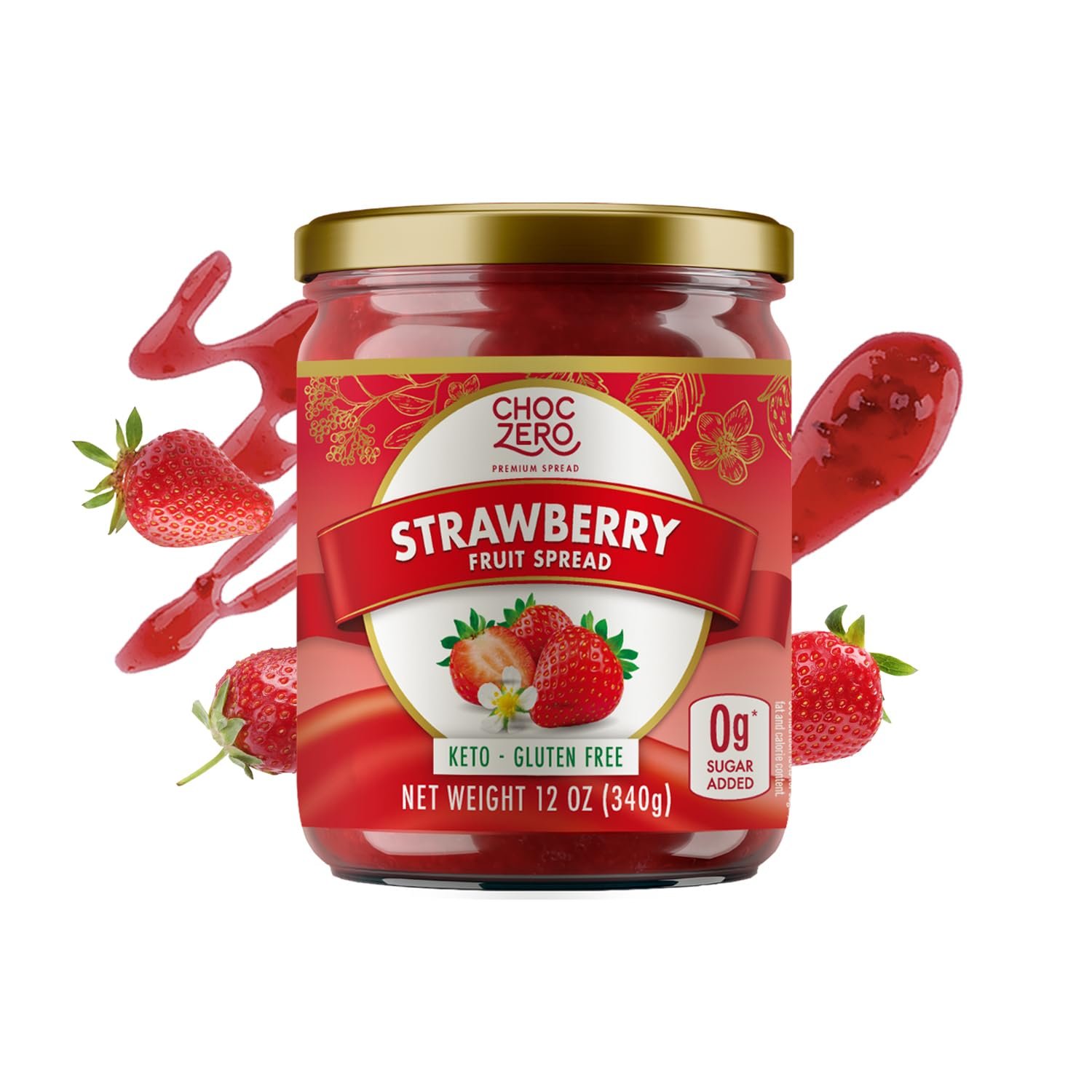 Indulge in Guilt-Free Flavor with ChocZero Strawberry Spread