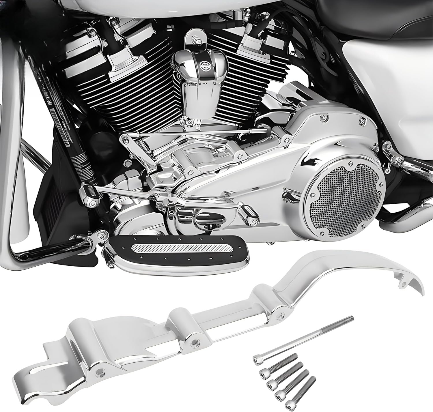 Transform Your Harley's Engine Look with Chrome Inner Covers