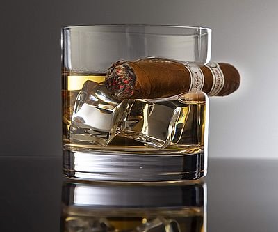 Cigar Whiskey Glass