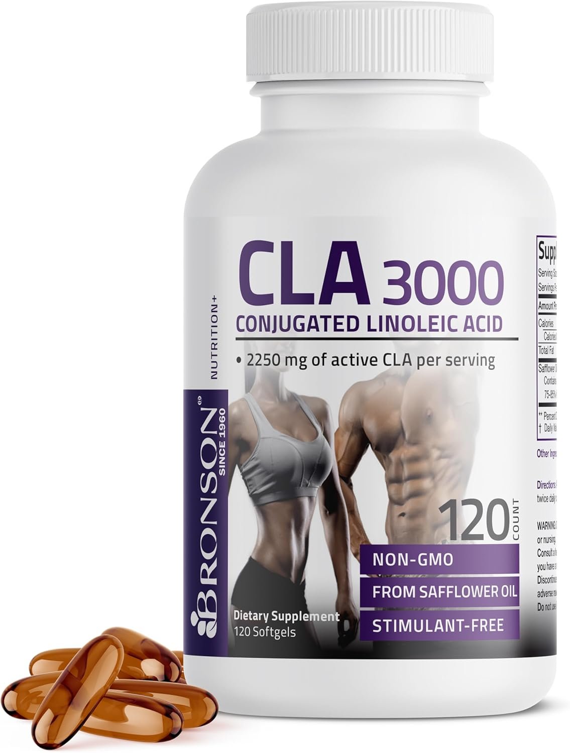 CLA 3000: Build Lean Muscle, Manage Weight Naturally