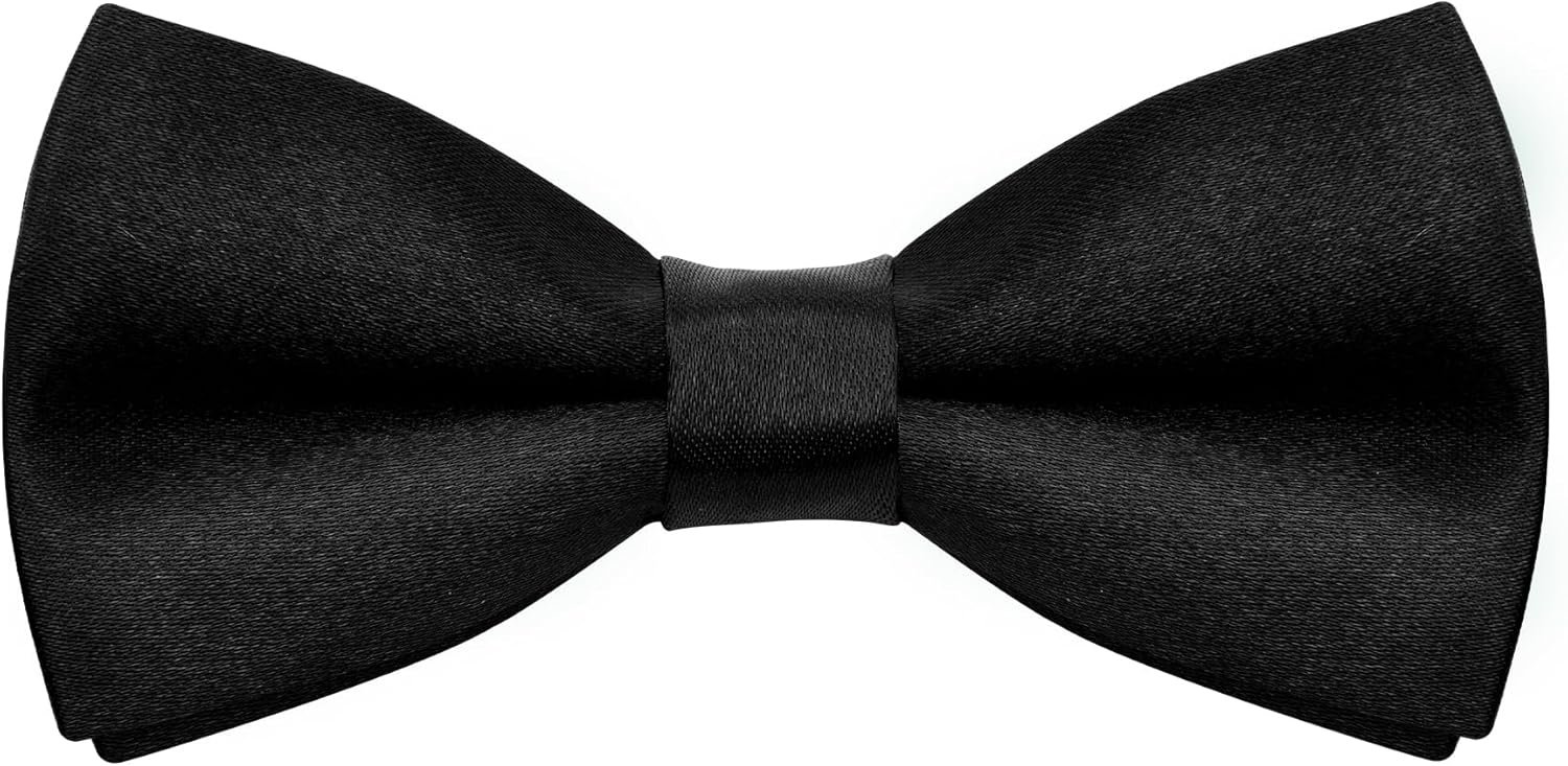 Classic Satin Bow Tie for Kids - Adjustable & Stylish
