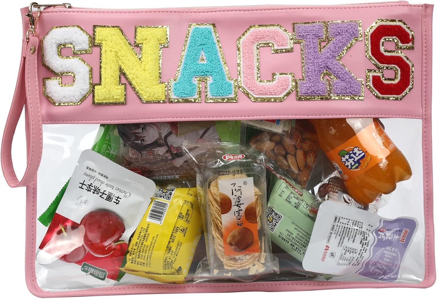 Clear Monogram Pouch: Your Perfect Travel & Stadium Companion