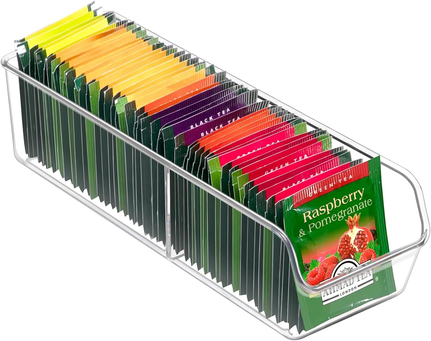 Clear Tea Bag Organizer for Your Kitchen