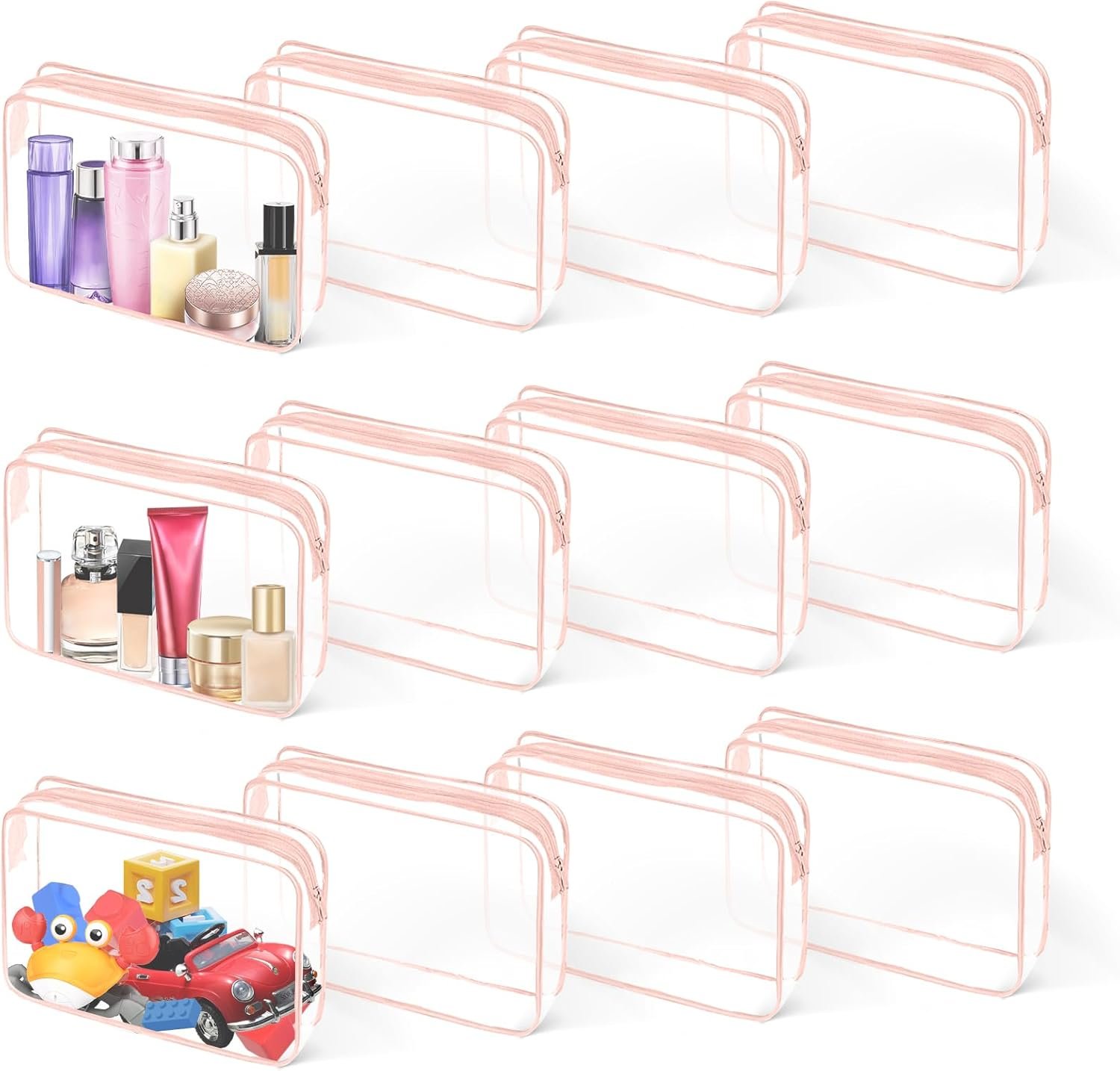 Clear Travel Bags: See Everything Instantly & Skip Airport Security Lines