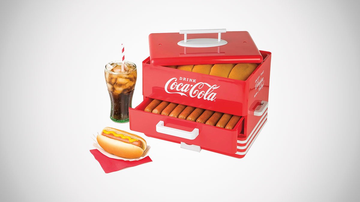 Coca-Cola Hot Dog Steamer & Bun Warmer