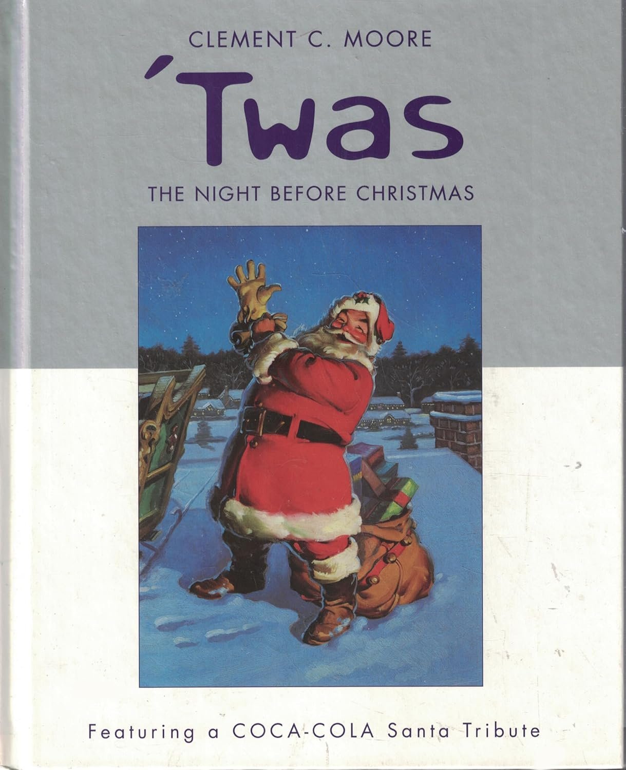 Coca-Cola Santa Tribute: Night Before Christmas Book